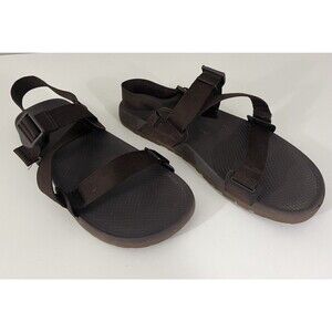 Chaco Lowdown Sport Sandals Men's Black Brown US 12 River Shoes Gorpcore